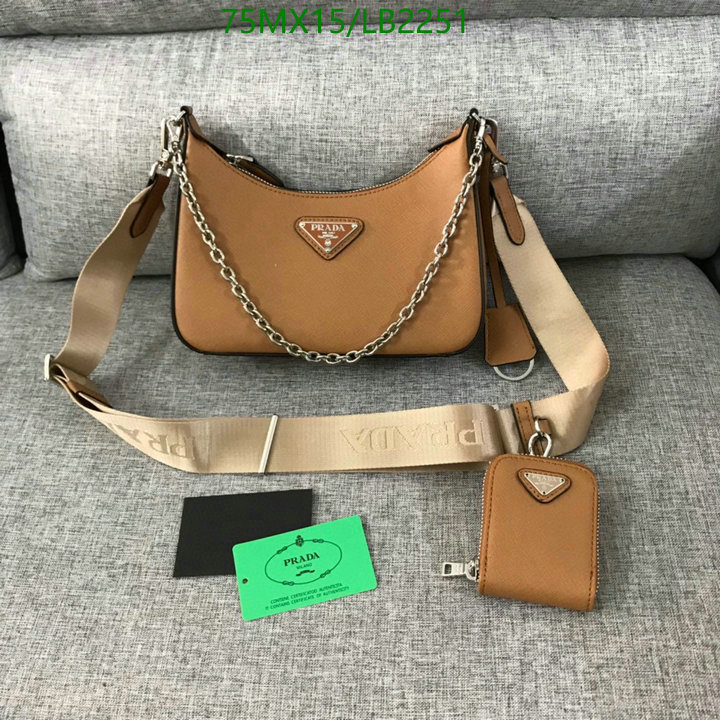 Prada Bag-(4A)-Re-Edition 2005 Code: LB2251 $ 98USD