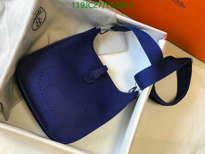 Hermes Bag-(4A)-Evelyne-,Code: YB3580,$ 155USD