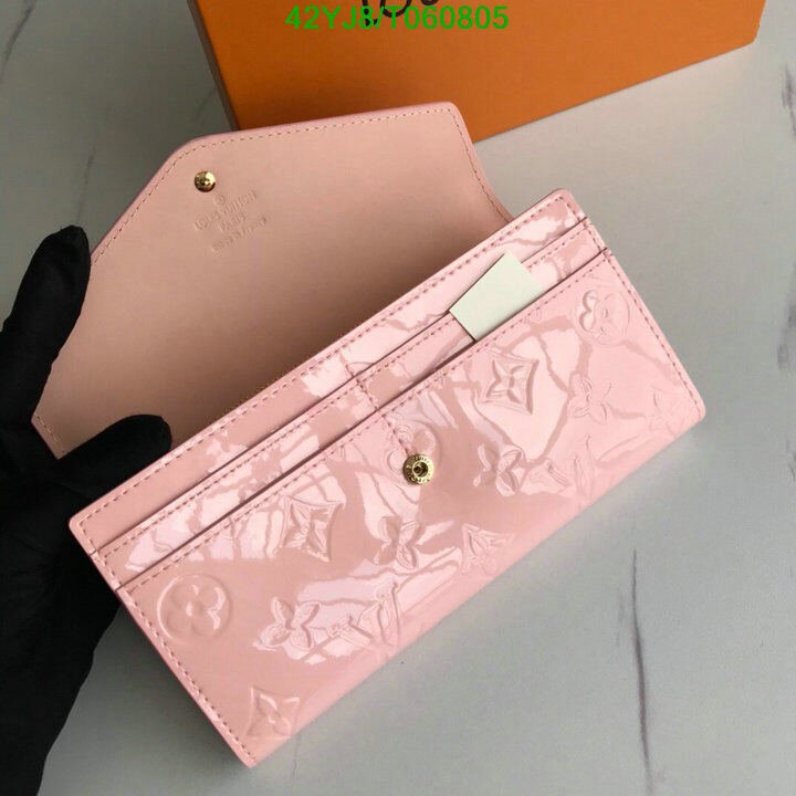 LV Bags-(4A)-Wallet-,Code: T060805,$ 55USD