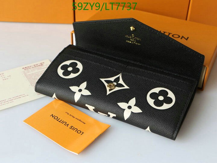 LV Bags-(4A)-Wallet-,Code: LT7737,$ 77USD