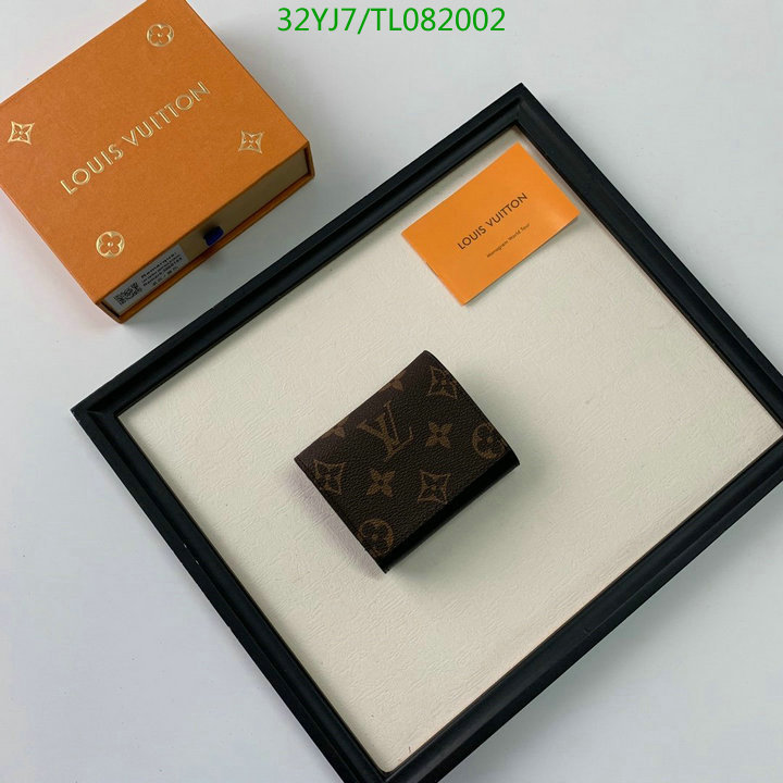 LV Bags-(4A)-Wallet-,Code: TL082002,$ 42USD