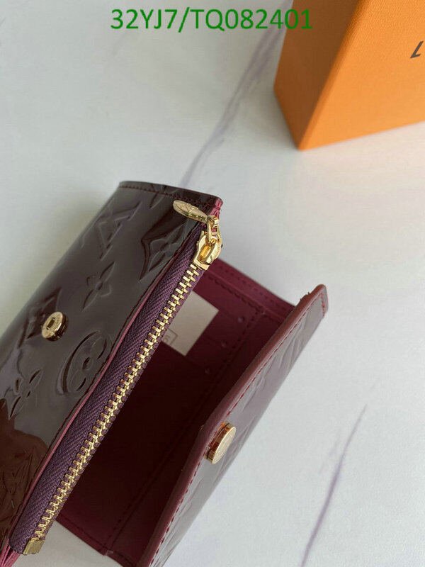 LV Bags-(4A)-Wallet-,Code: TQ082401,$ 42USD