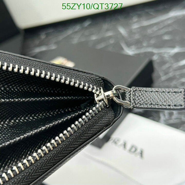 Prada Bag-(4A)-Wallet- Code: QT3727 $ 72USD