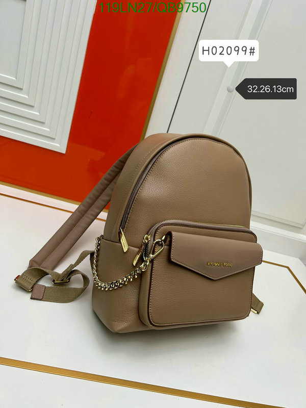 Michael Kors Bag-(4A)-Backpack- Code: QB9750 $ 155USD