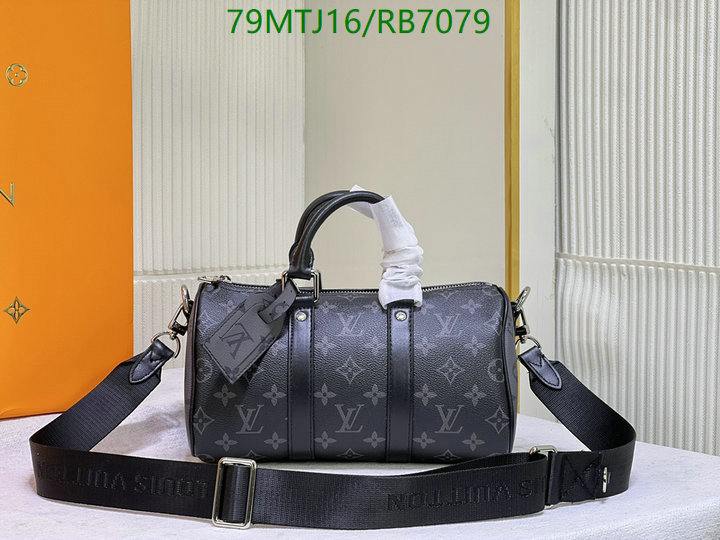 LV Bags-(4A)-Keepall BandouliRe 45-50-,Code: RB7079,$ 103USD