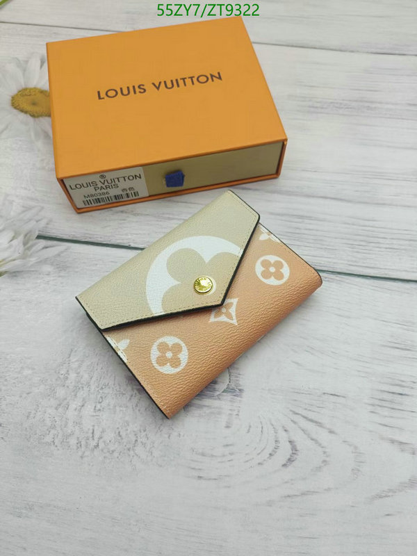 LV Bags-(4A)-Wallet-,Code: ZT9322,$ 72USD
