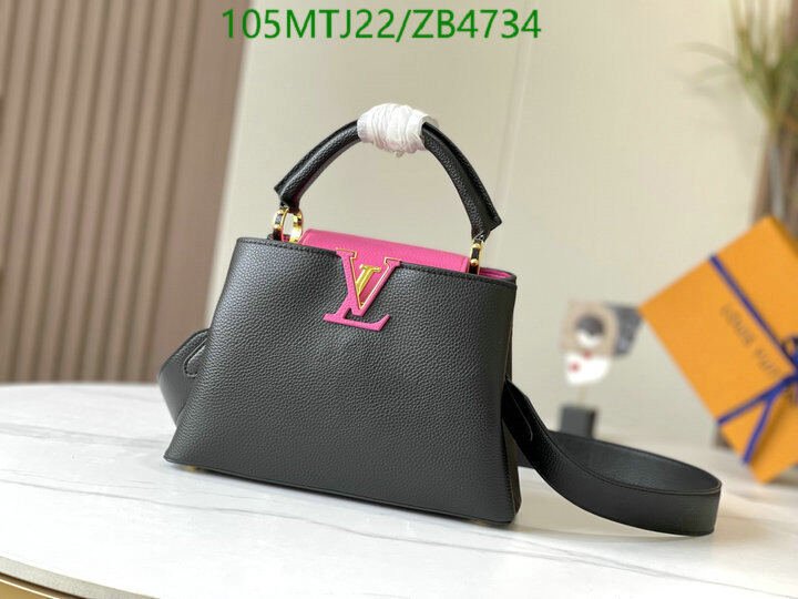 LV Bags-(4A)-Handbag Collection-,Code: ZB4734,$ 137USD