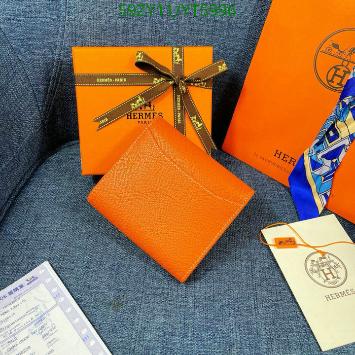 Hermes Bag-(4A)-Wallet-,Code: YT5996,$ 77USD