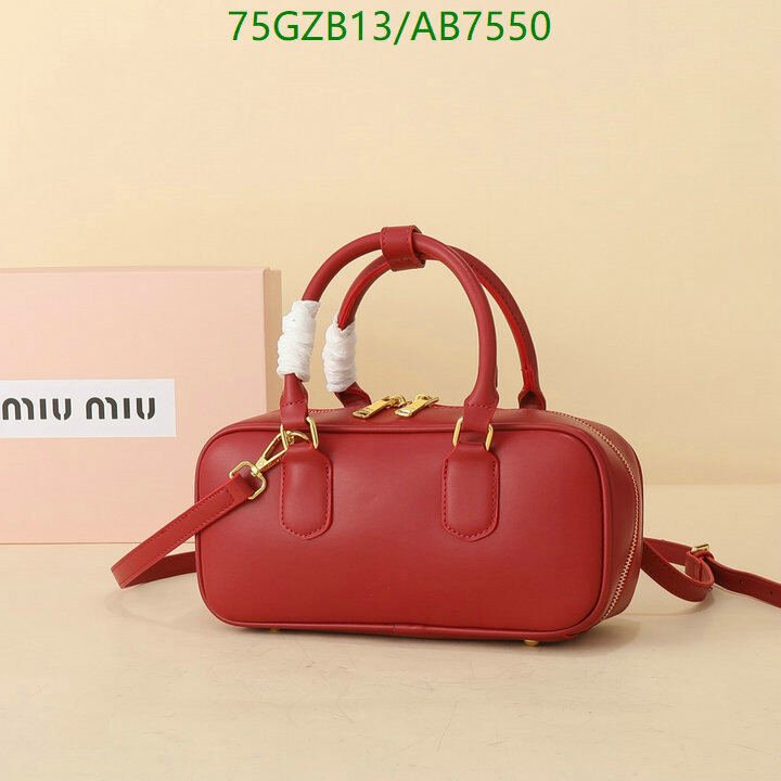 Miu Miu Bag-(4A)-Crossbody- Code: AB7550 $ 98USD