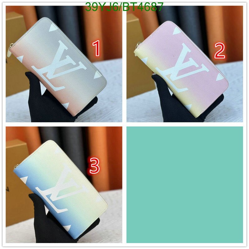 LV Bag-(4A)-Wallet- Code: BT4687 $ 51USD