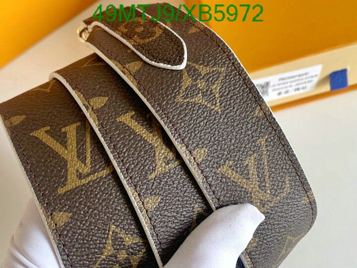 LV Bags-(4A)-Shoulder Strap-,Code: XB5972,$ 64USD