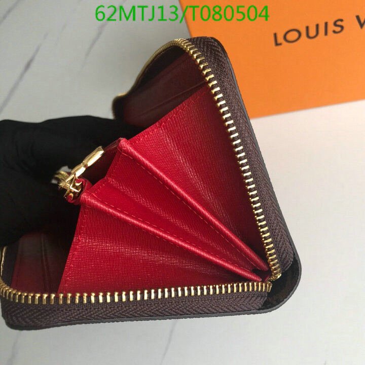 LV Bags-(4A)-Wallet-,Code: T080504,$ 81USD