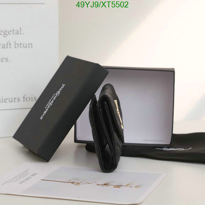 YSL Bag-(4A)-Wallet-,Code: XT5502,$ 64USD