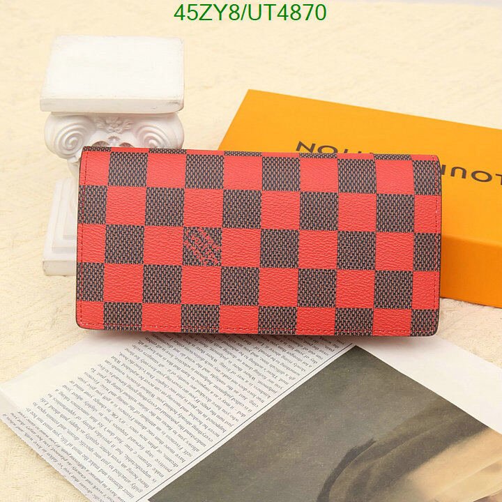 LV Bag-(4A)-Wallet- Code: UT4870 $ 59USD