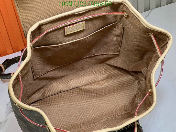 LV Bag-(4A)-Backpack- Code: KB6850