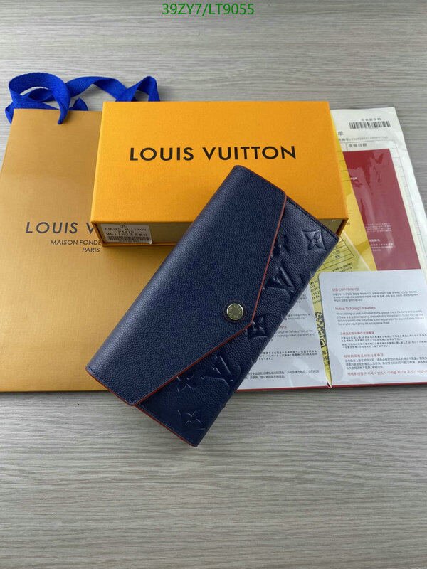 LV Bags-(4A)-Wallet-,Code: LT9055,$ 51USD