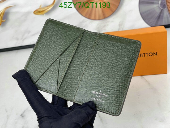 LV Bag-(4A)-Wallet- Code: QT1193 $ 59USD