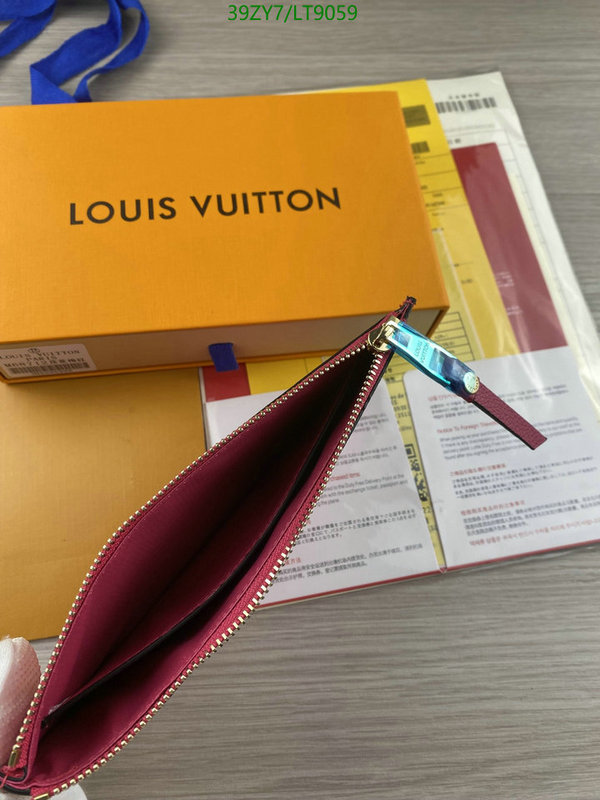 LV Bags-(4A)-Wallet-,Code: LT9059,$ 51USD