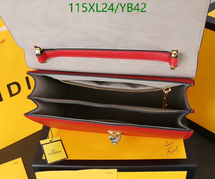 Fendi Bag-(4A)-Diagonal- Code: YB42 $ 150USD