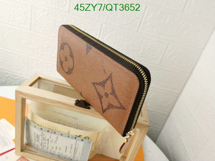 LV Bag-(4A)-Wallet- Code: QT3652 $ 59USD