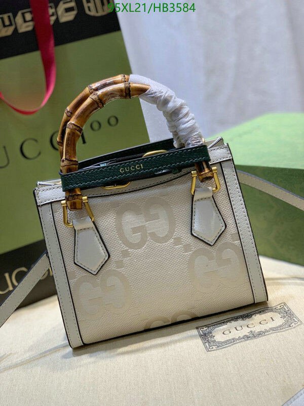 Gucci Bag-(4A)-Diana-Bamboo-,Code: HB3584,$ 124USD