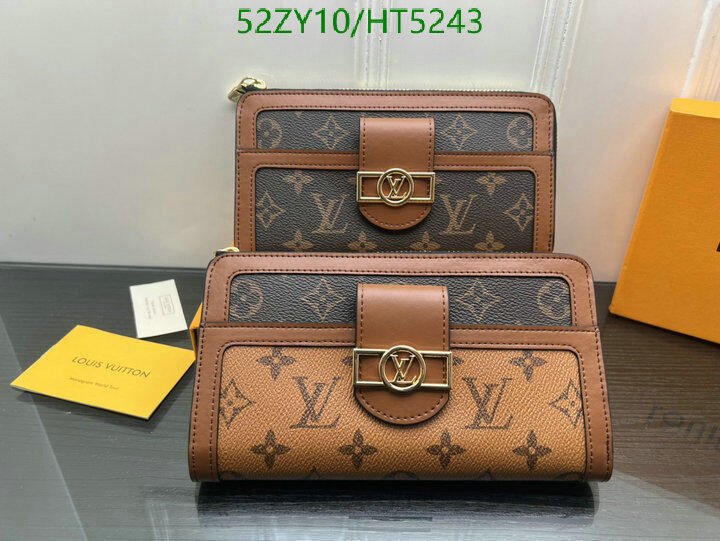LV Bags-(4A)-Wallet-,Code: HT5243,$ 68USD