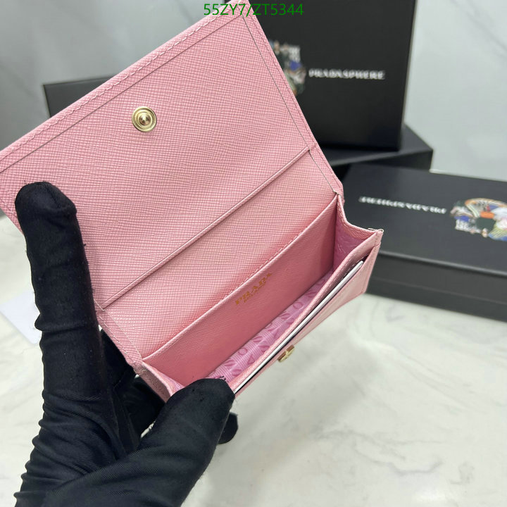 Prada Bag-(4A)-Wallet-,Code: ZT5344,$ 72USD