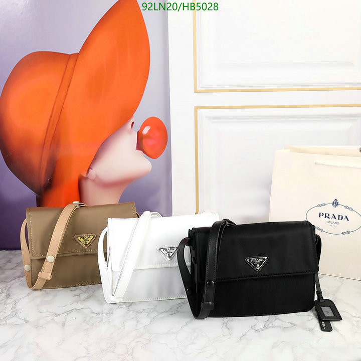 Prada Bag-(4A)-Diagonal-,Code: HB5028,$ 120USD