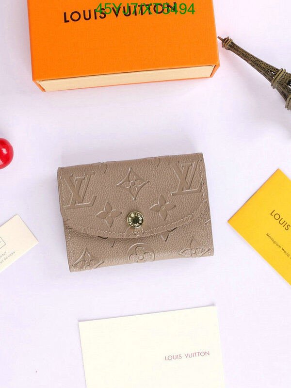 LV Bags-(4A)-Wallet-,Code: XT5494,$ 59USD