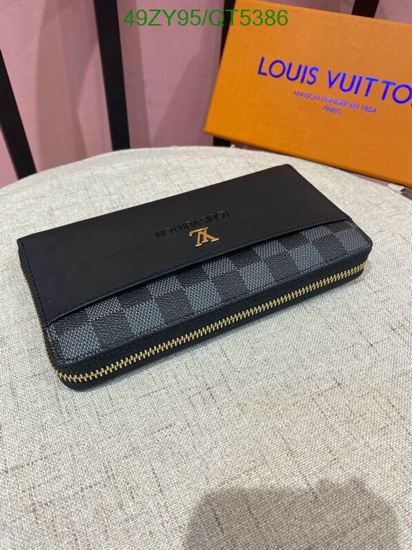 LV Bag-(4A)-Wallet- Code: QT5386 $ 64USD