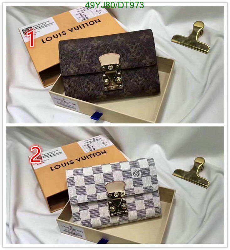 LV Bag-(4A)-Wallet- Code: DT973 $ 64USD