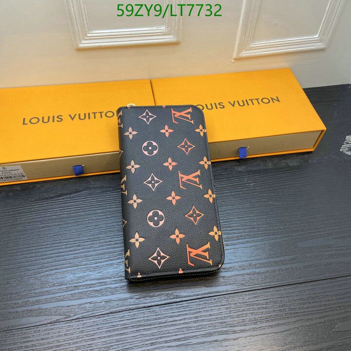 LV Bags-(4A)-Wallet-,Code: LT7732,$ 77USD