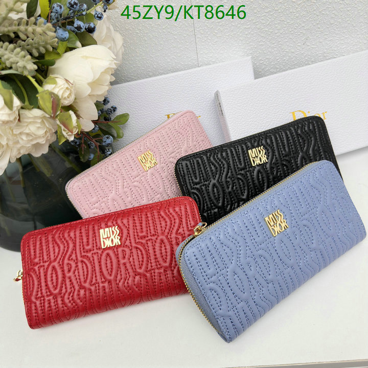 Dior Bag-(4A)-Wallet- Code: KT8646 $ 59USD