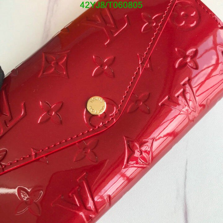 LV Bags-(4A)-Wallet-,Code: T060805,$ 55USD