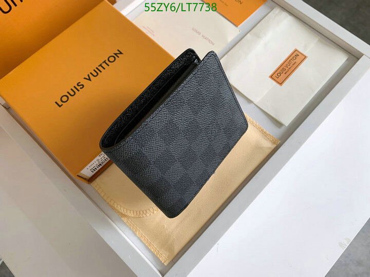 LV Bags-(4A)-Wallet-,Code: LT7738,$ 72USD