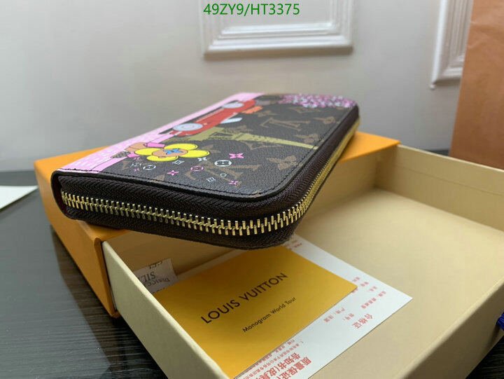 LV Bags-(4A)-Wallet-,Code: HT3375,$ 64USD