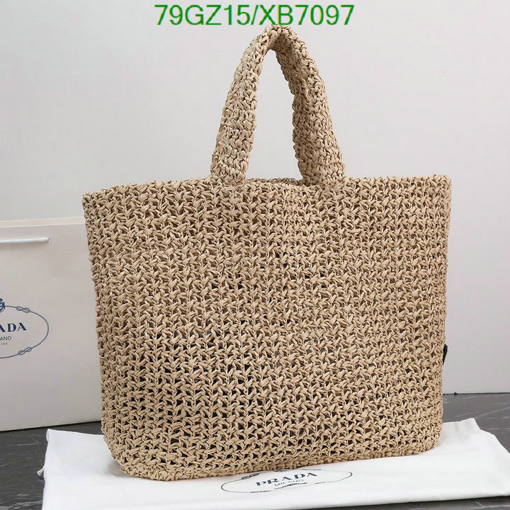Prada Bag-(4A)-Handbag-,Code: XB7097,$ 103USD
