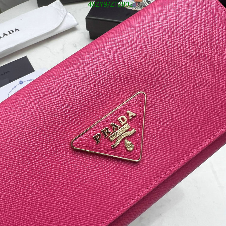 Prada Bag-(4A)-Wallet-,Code: ZT2802,$ 64USD