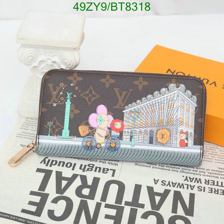 LV Bag-(4A)-Wallet- Code: BT8318 $ 64USD