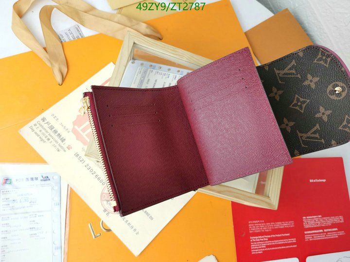 LV Bags-(4A)-Wallet-,Code: ZT2787,$ 64USD