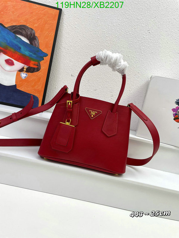 Prada Bag-(4A)-Diagonal-,Code: XB2207,$ 155USD