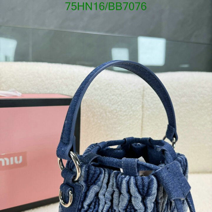 Miu Miu Bag-(4A)-Crossbody- Code: BB7076 $ 98USD