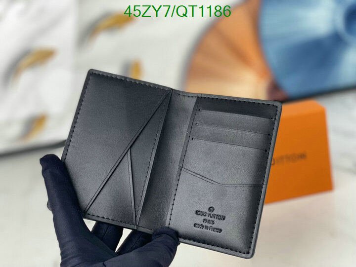 LV Bag-(4A)-Wallet- Code: QT1186 $ 59USD