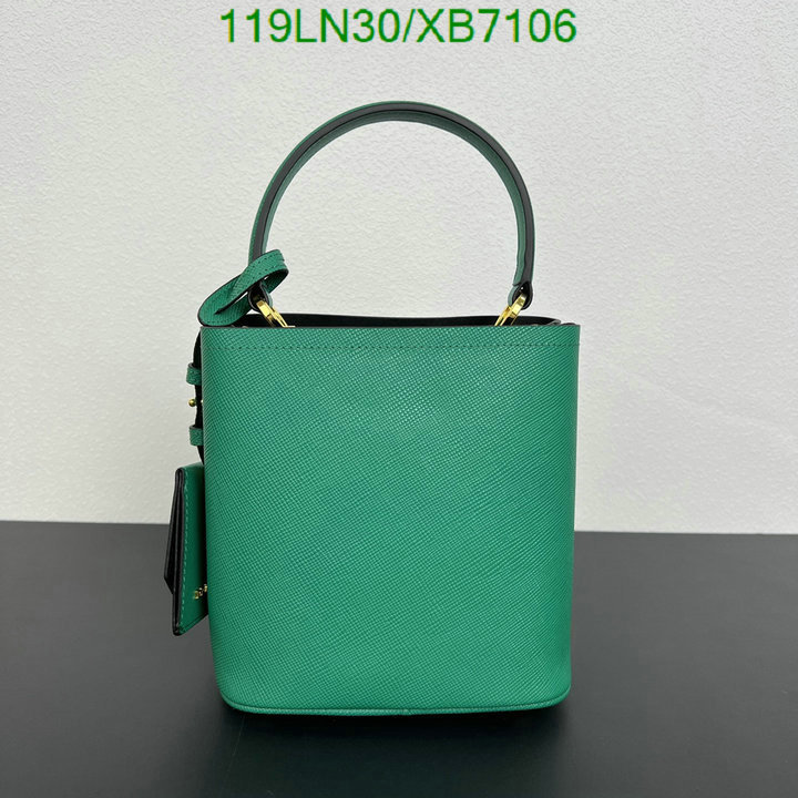 Prada Bag-(4A)-Bucket Bag- Code: XB7106 $ 155USD