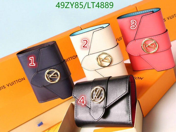 LV Bags-(4A)-Wallet-,Code: LT4889,$ 64USD