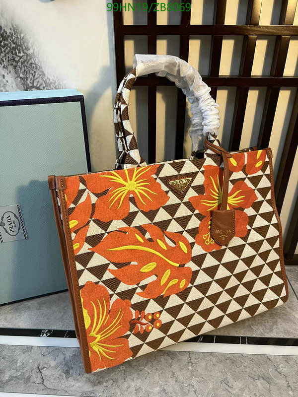 Prada Bag-(4A)-Handbag- Code: ZB8069 $ 129USD