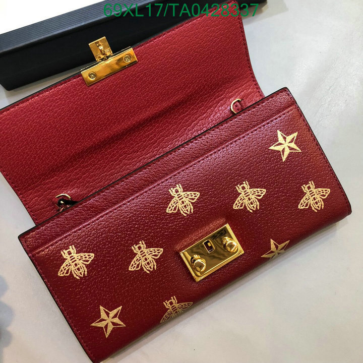 Gucci Bag-(4A)-Wallet-,Code:TA0428337,$ 90USD