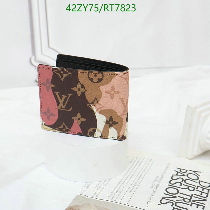 LV Bag-(4A)-Wallet- Code: RT7823 $ 55USD