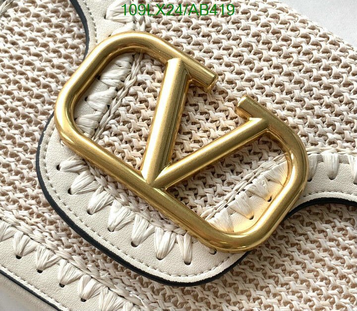 Valentino Bag-(4A)-LOC-V Logo Code: AB419 $ 142USD
