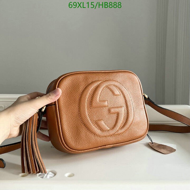 Gucci Bag-(4A)-Diagonal-,Code: HB888,$ 90USD